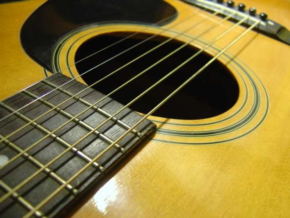 acoustic guitar soundhole